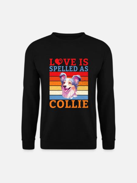 Cadeaux Collie - Sweat-shirt Unisexe - noir
