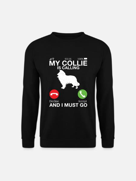 Collie Gifts - Unisex Pullover - Schwarz