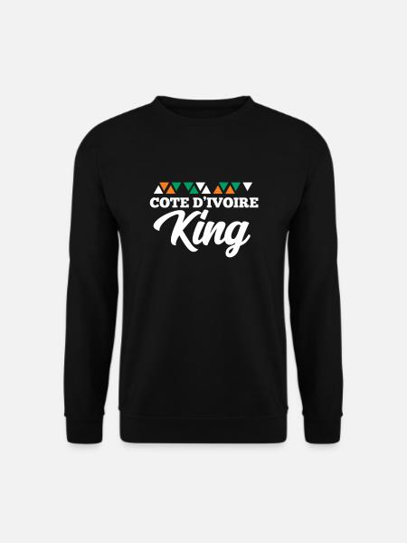 Côte d’Ivoire - Sweat-shirt Unisexe - noir