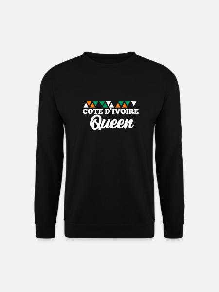 Côte d’Ivoire - Sweat-shirt Unisexe - noir