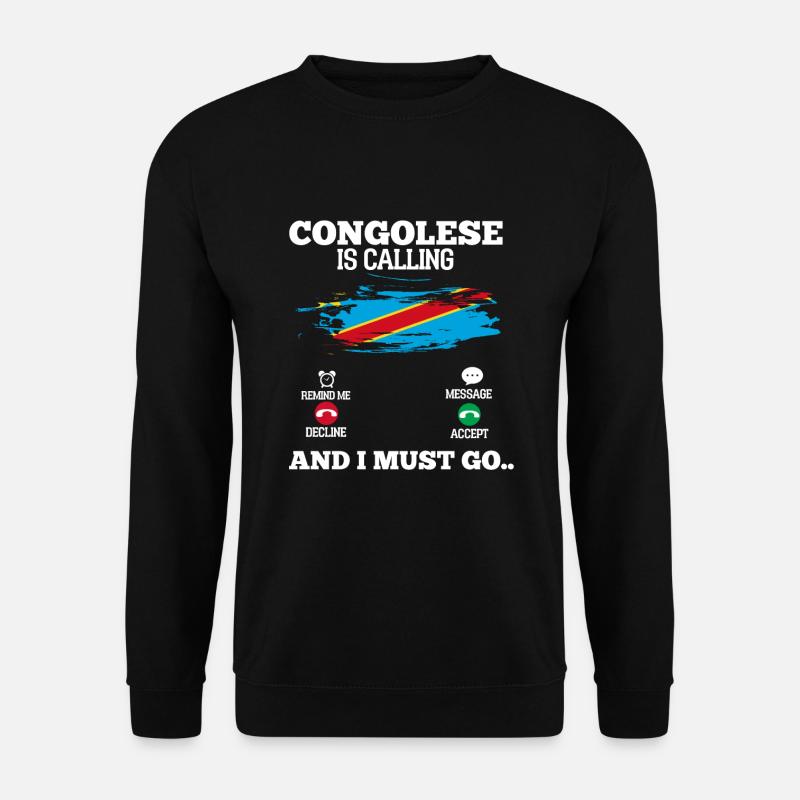 Congo - Unisex Sweatshirt - black