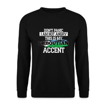 Equatorial Guinea - Unisex Sweatshirt - black - Front - Alina (178cm) & Michal (187cm)