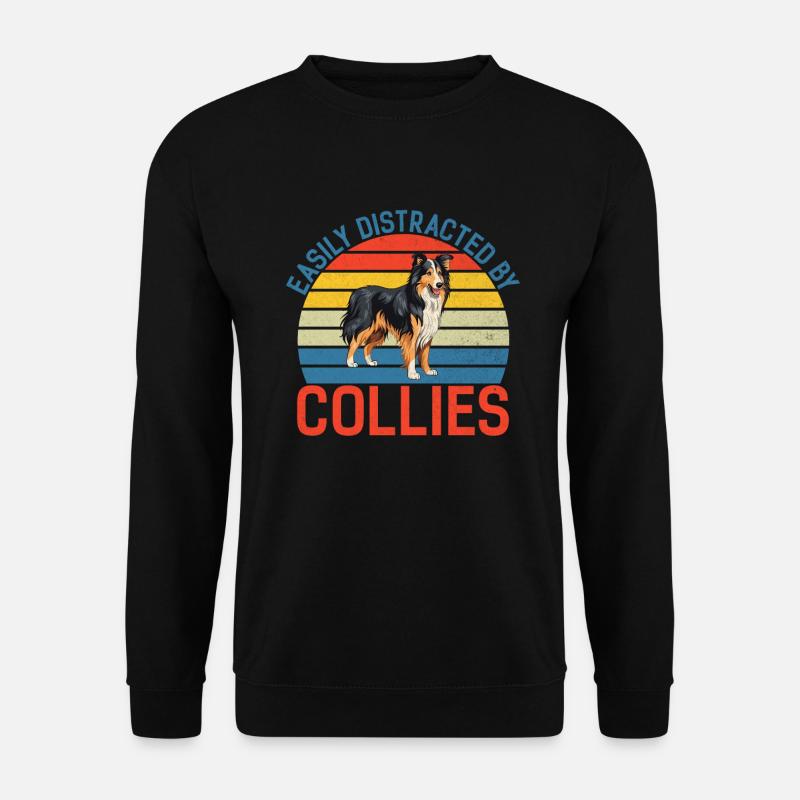 Cadeaux Collie - Sweat-shirt Unisexe - noir