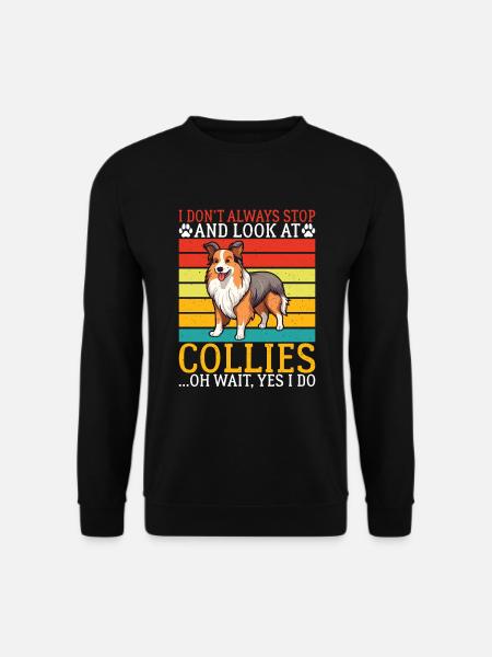 Cadeaux Collie - Sweat-shirt Unisexe - noir