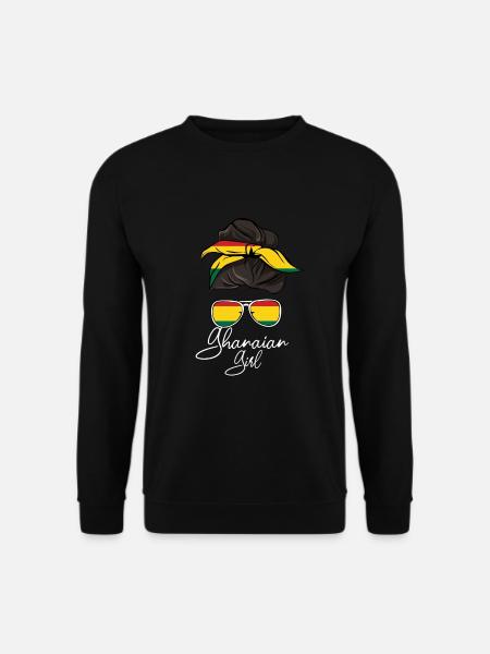 Ghana - Unisex Sweatshirt - black