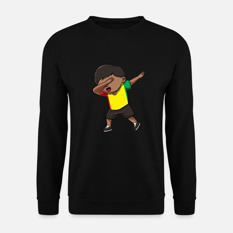 Guinea Girl - Unisex Pullover - Schwarz