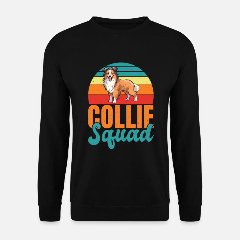 Collie Gifts - Unisex Pullover - Schwarz