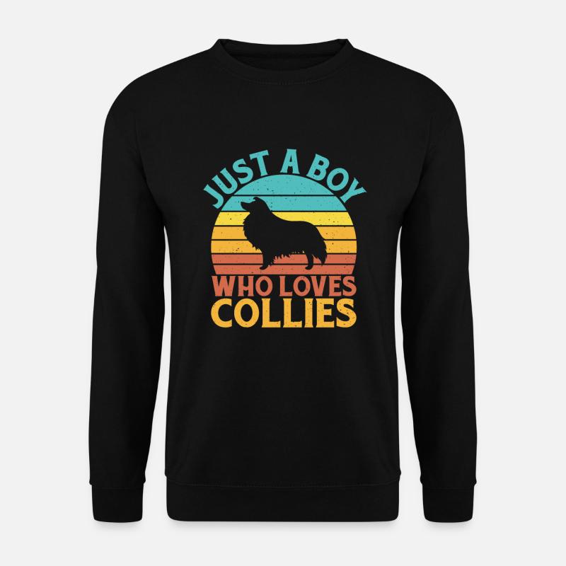 Cadeaux Collie - Sweat-shirt Unisexe - noir