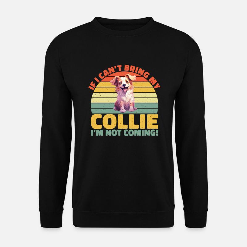 Cadeaux Collie - Sweat-shirt Unisexe - noir