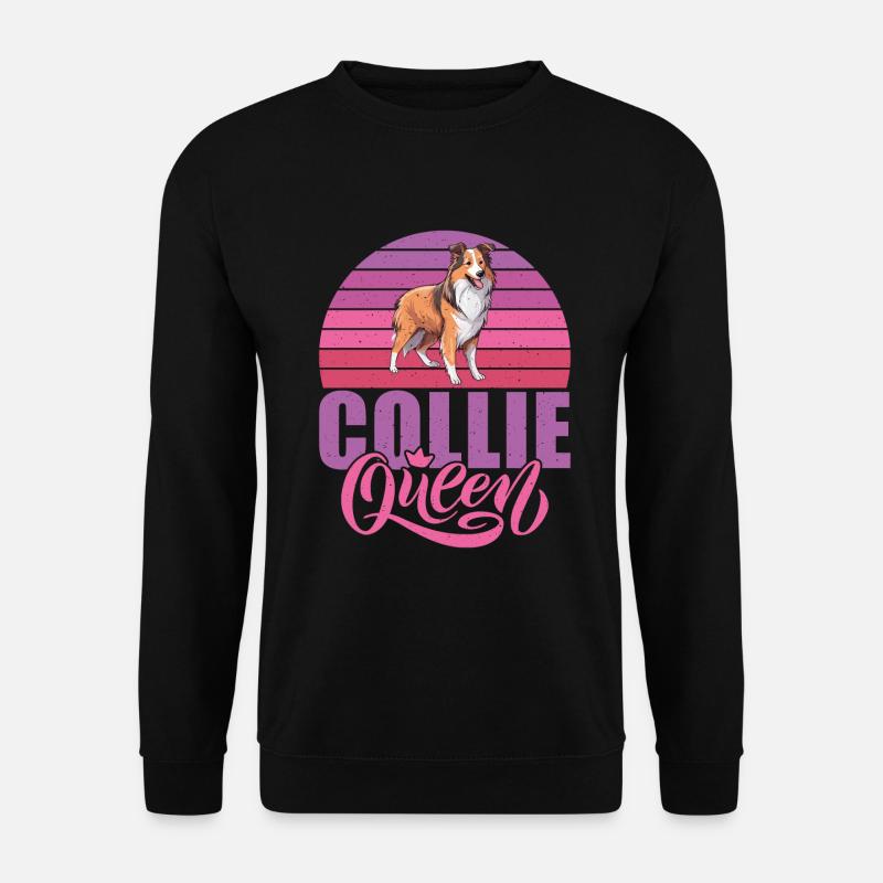Collie Gifts - Unisex Pullover - Schwarz