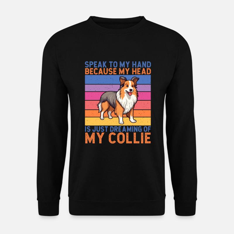 Cadeaux Collie - Sweat-shirt Unisexe - noir