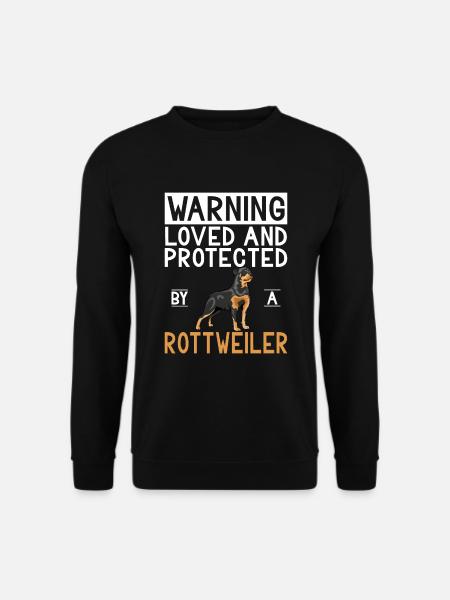 Cadeaux Rottweiler - Sweat-shirt Unisexe - noir