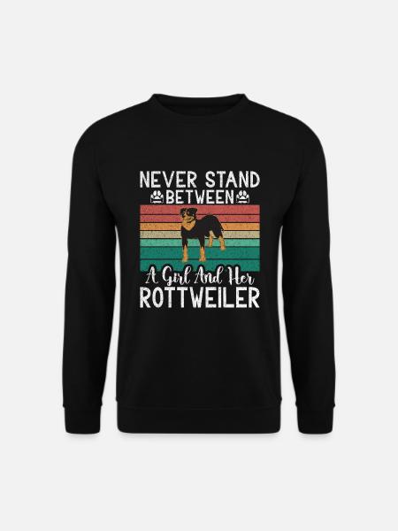 Rottweiler Gifts - Unisex Pullover - Schwarz