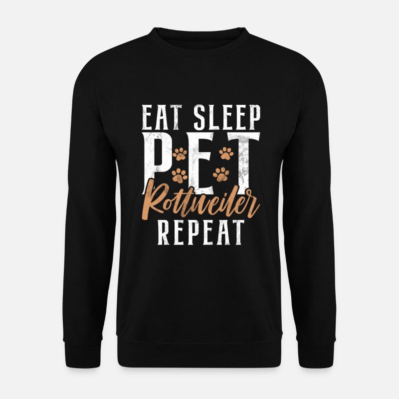 Rottweiler Gifts - Unisex Pullover - Schwarz