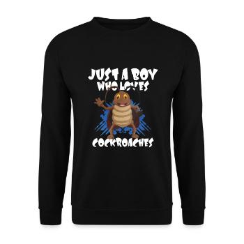Cockroach - Unisex Sweatshirt - black - Front - Alina (178cm) & Michal (187cm)