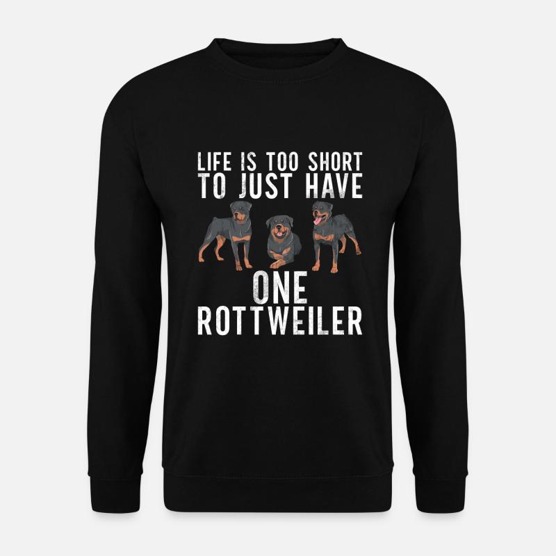 Rottweiler Gifts - Unisex Sweatshirt - black