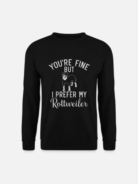Cadeaux Rottweiler - Sweat-shirt Unisexe - noir