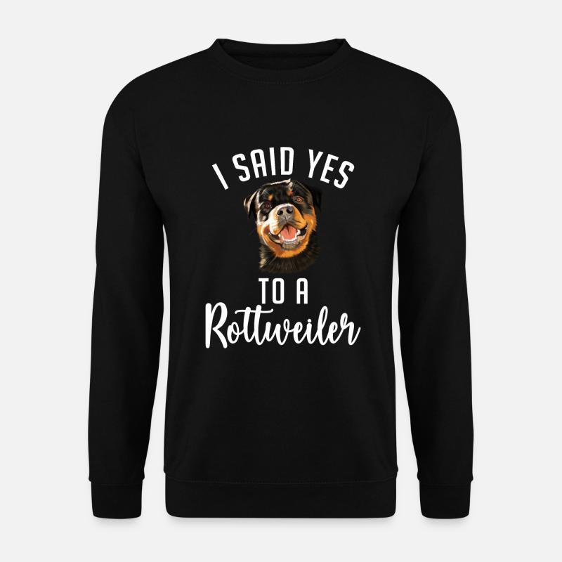 Cadeaux Rottweiler - Sweat-shirt Unisexe - noir