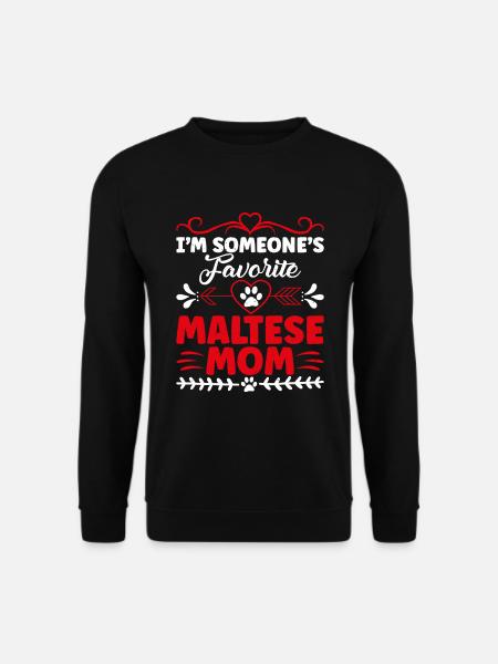 Maltese Owner Gifts - Unisex Sweatshirt - black