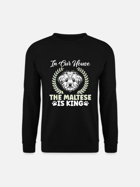 Maltese Owner Gifts - Unisex Sweatshirt - black