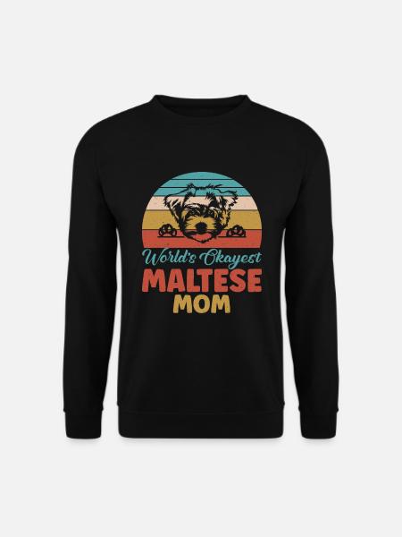 Cadeaux de propriétaire maltais - Sweat-shirt Unisexe - noir