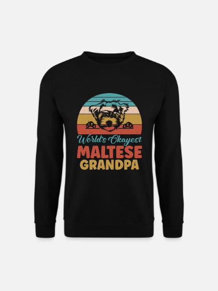 Maltese Owner Gifts - Unisex Sweatshirt - black