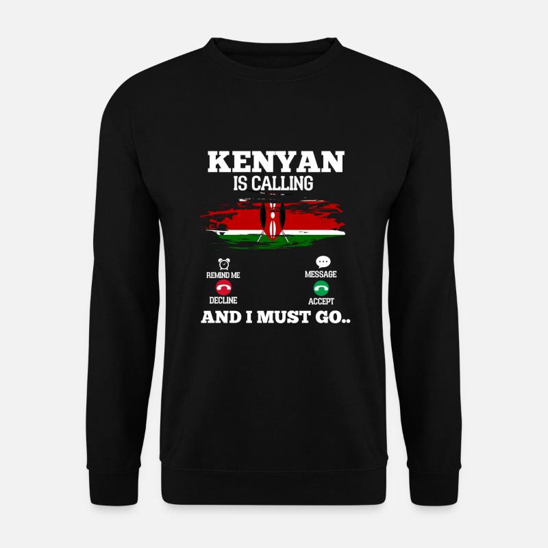 Kenya - Unisex Sweatshirt - black