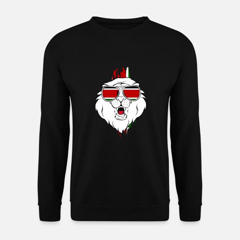 Kenia - Unisex Pullover - Schwarz