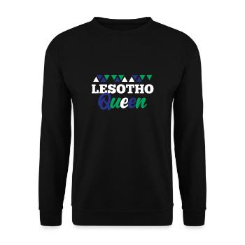 Liberia - Unisex Pullover - Schwarz - Vorne - Alina (178cm) & Michal (187cm)