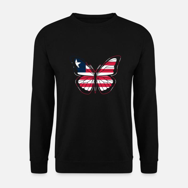 Liberia - Unisex Pullover - Schwarz