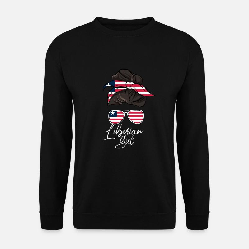 Liberia - Unisex Sweatshirt - black