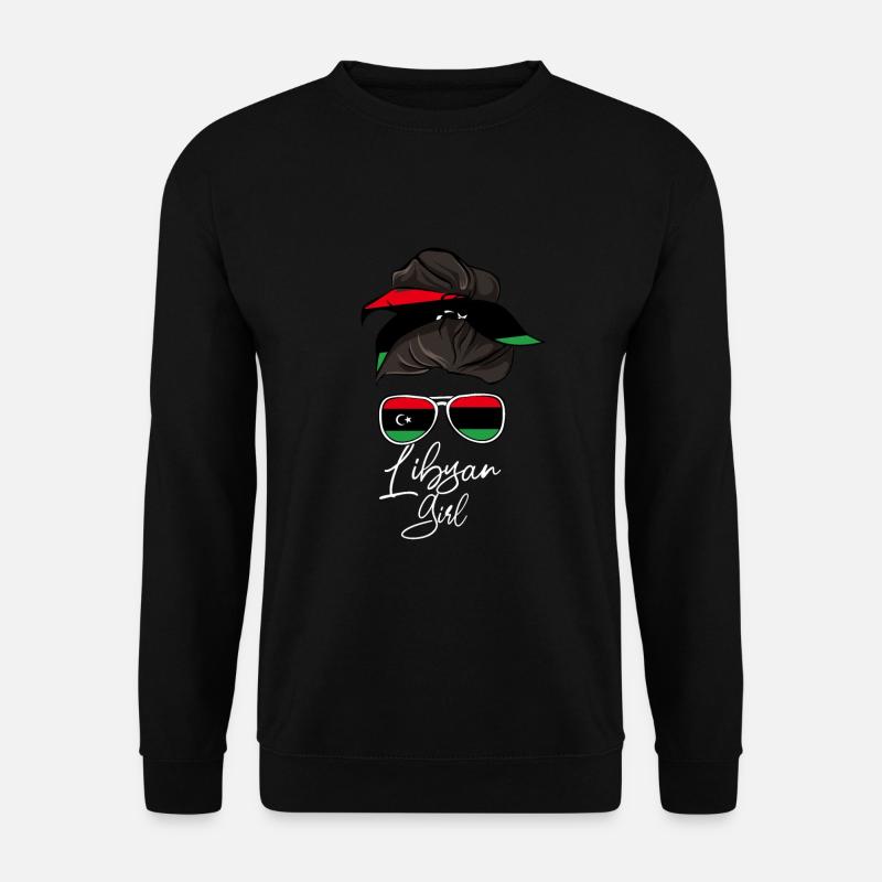 Libya - Unisex Pullover - Schwarz