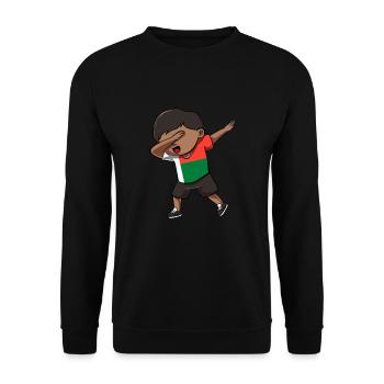 Madagaskar - Unisex Pullover - Schwarz - Vorne - Alina (178cm) & Michal (187cm)