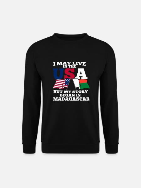 Madagascar - Sweat-shirt Unisexe - noir