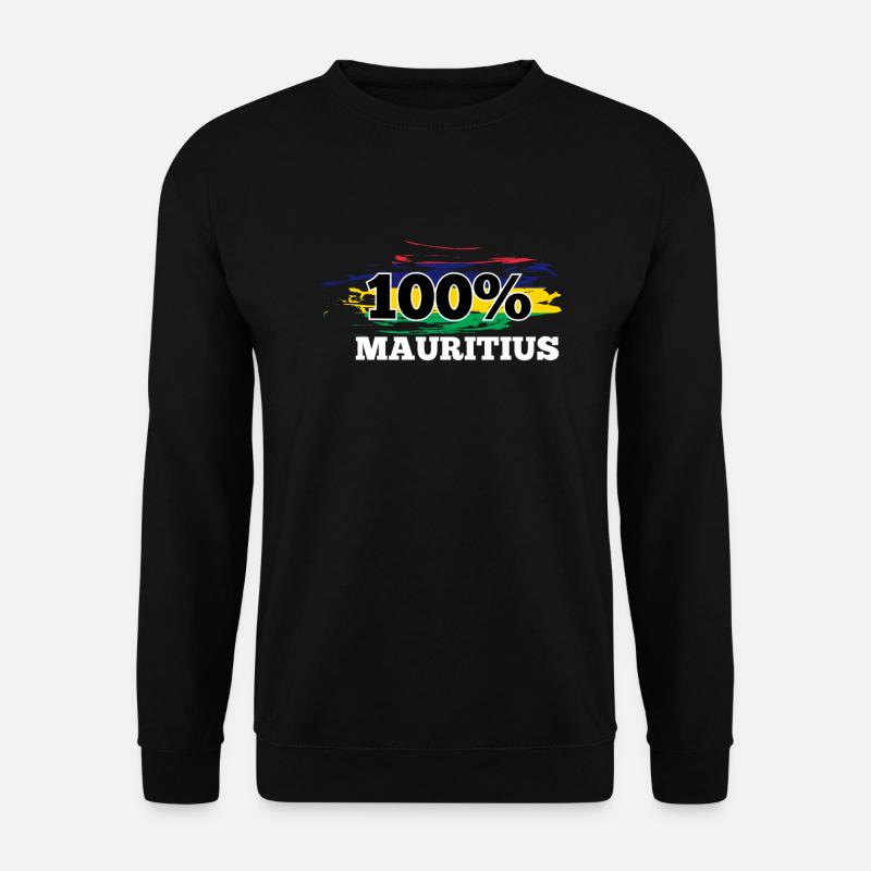 Mauritius - Unisex Pullover - Schwarz