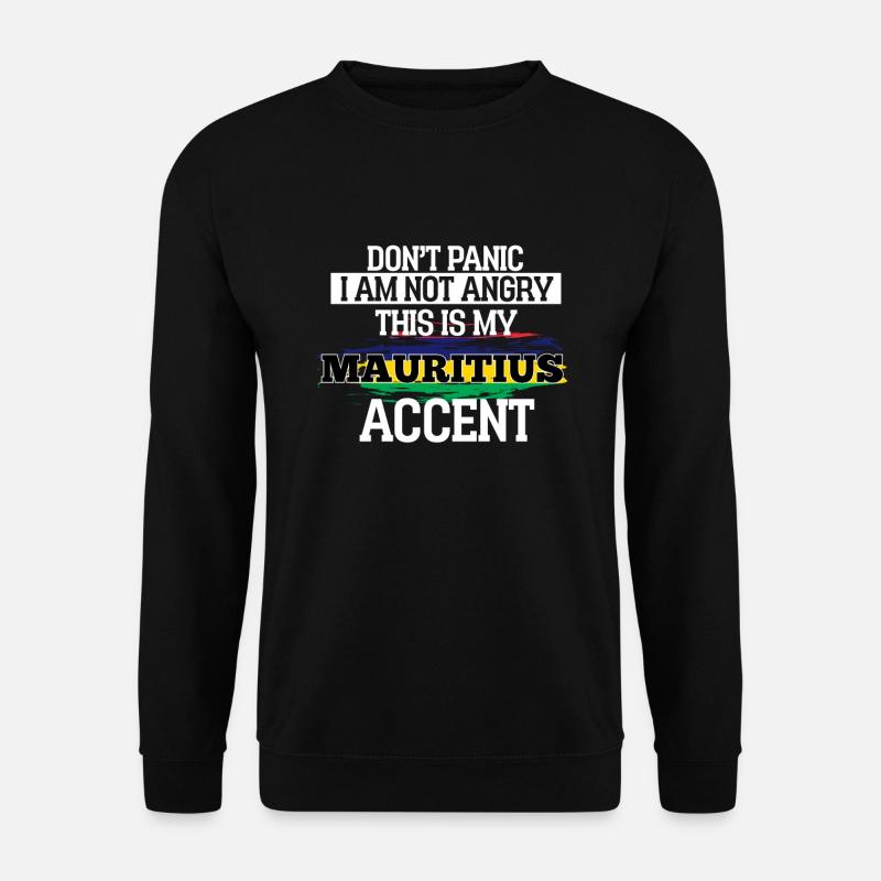 Mauritius - Unisex Pullover - Schwarz