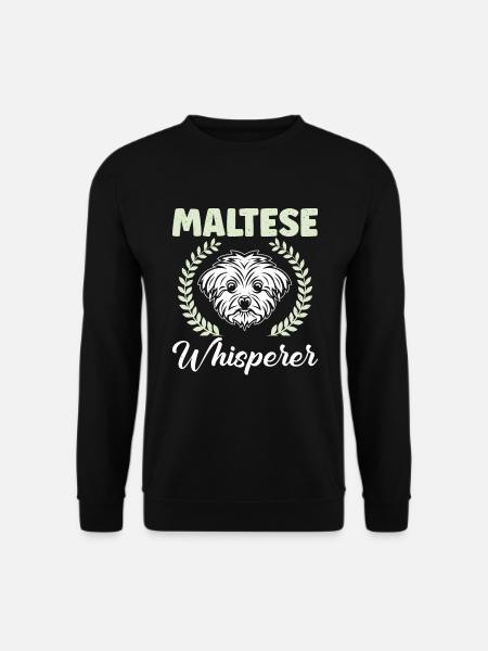 Maltese Owner Gifts - Unisex Sweatshirt - black