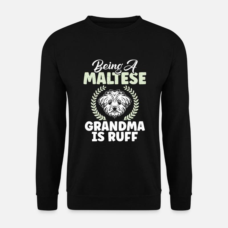 Cadeaux de propriétaire maltais - Sweat-shirt Unisexe - noir