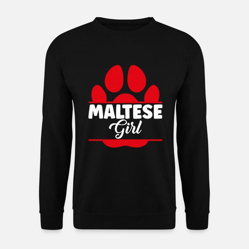 Cadeaux de propriétaire maltais - Sweat-shirt Unisexe - noir
