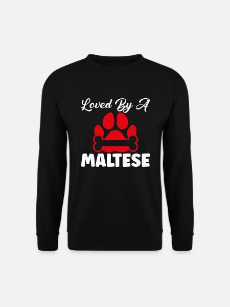 Cadeaux de propriétaire maltais - Sweat-shirt Unisexe - noir