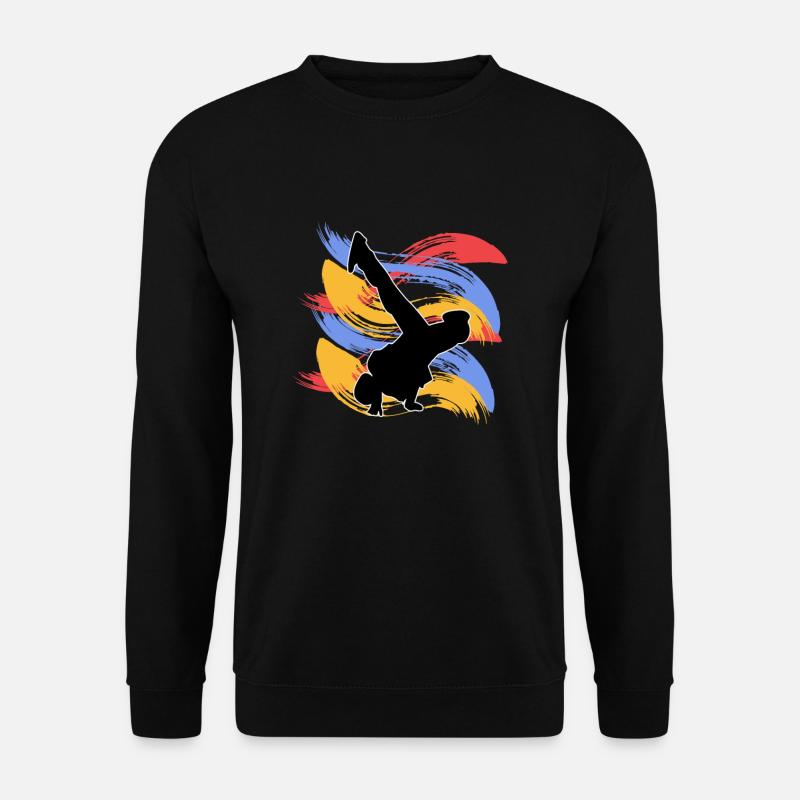 Breakdancing - Unisex Pullover - Schwarz