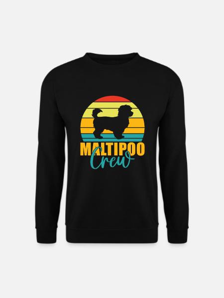 Maltipoo Gifts - Unisex Pullover - Schwarz