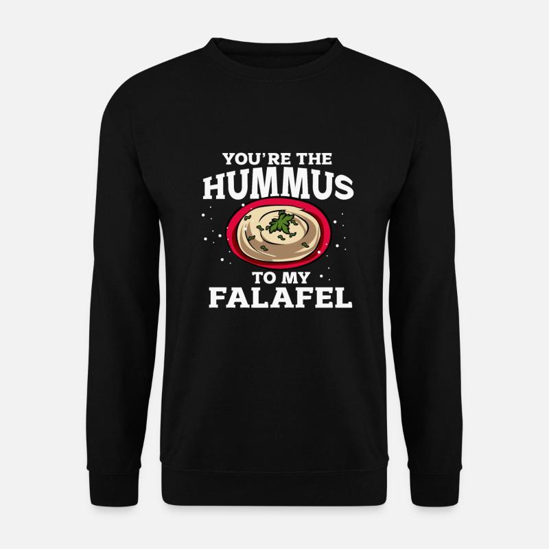 Hummus - Unisex Pullover - Schwarz