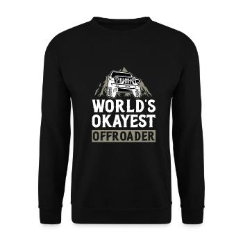 Offroad - Unisex Pullover - Schwarz - Vorne - Alina (178cm) & Michal (187cm)