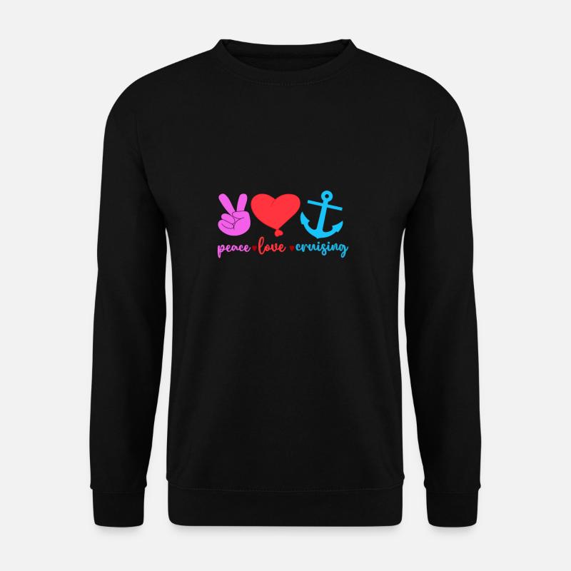 Kreuzfahrt Kreuzfahrtschiff Geschenk - Unisex Pullover - Schwarz