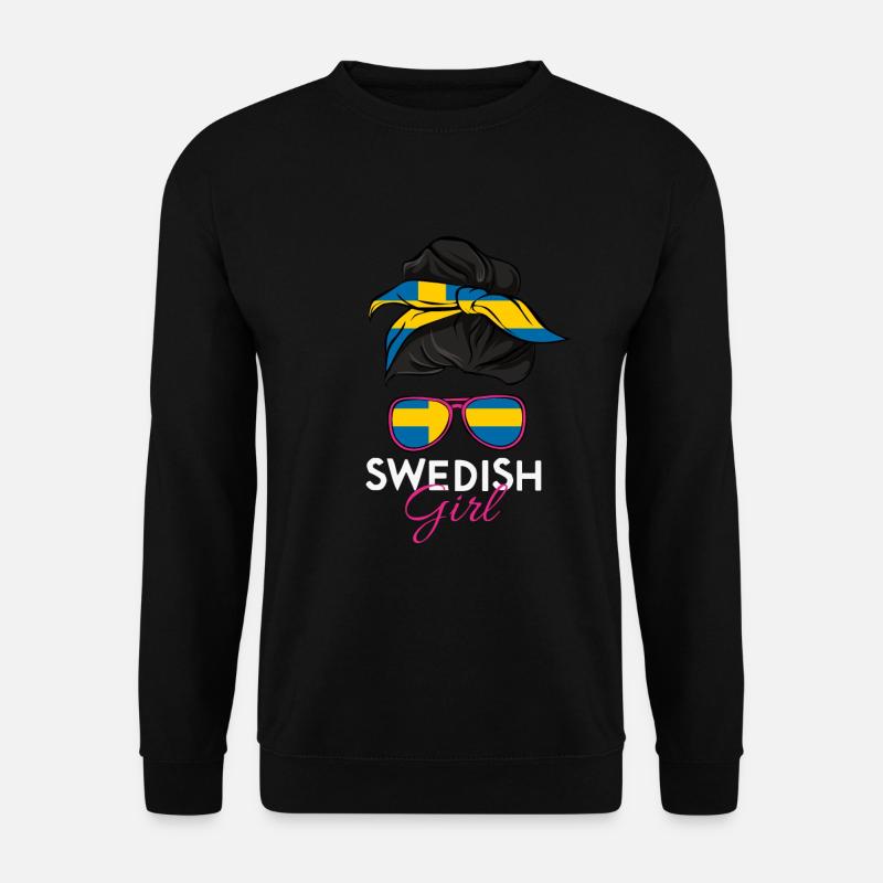 Fille suédoise - Sweat-shirt Unisexe - noir