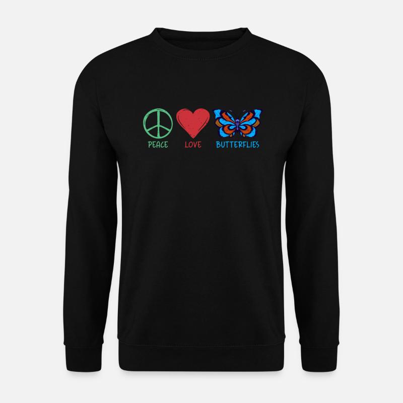 Butterfly Lover Gifts - Unisex Sweatshirt - black