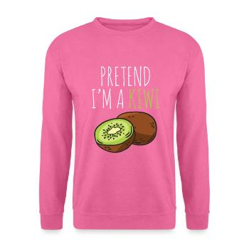 Pistache Pistache Nourriture Noël - Sweat-shirt Unisexe - rose - Devant