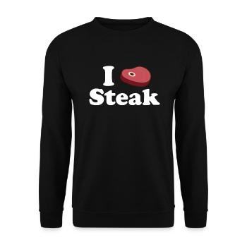 Kiwi - Unisex Sweatshirt - black - Front - Alina (178cm) & Michal (187cm)