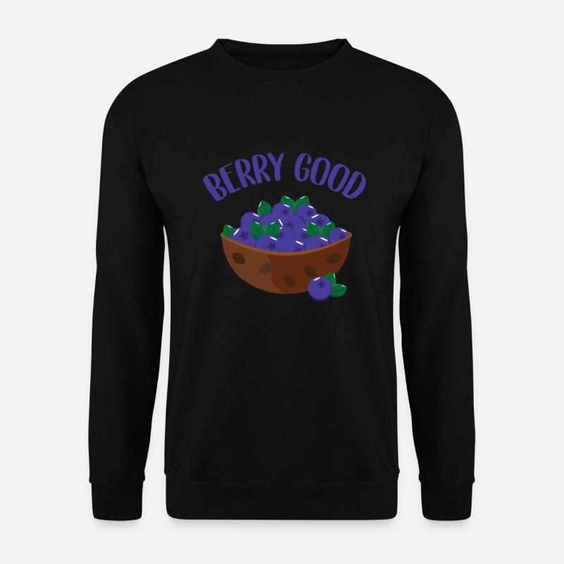 Blauberren Blauberre Geschenk - Unisex Pullover - Schwarz